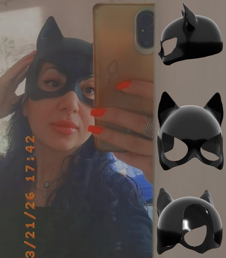 маска кошки для девушки, catwoman
