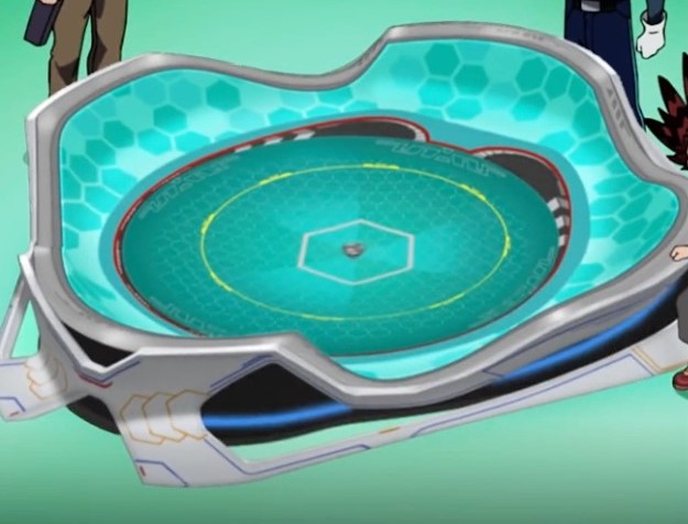 Beyblade X anime beystadium