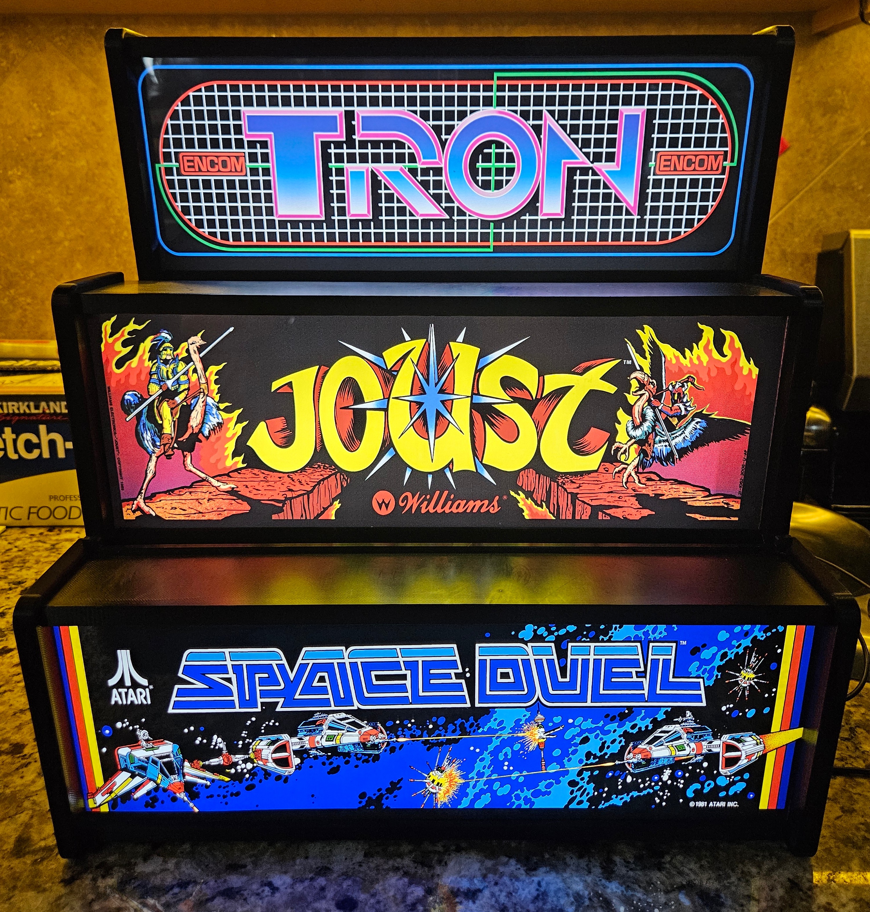 Classic Arcade Mini Marquee Lightbox
