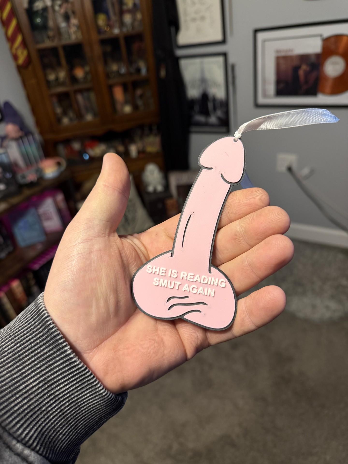 Richard Placesaver aka Penis Shaped Bookmark or Dick Shaped Bookmark for Smut Readers