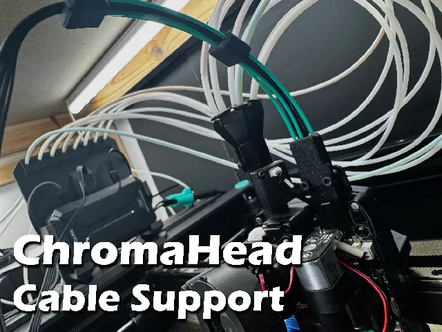 CoPrint ChromaHead Cable Support / Strain Relief