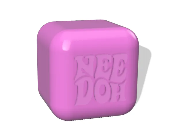 NeeDoh Squishy Cube