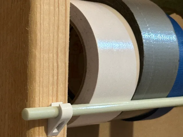 8mm Rod Wall clip