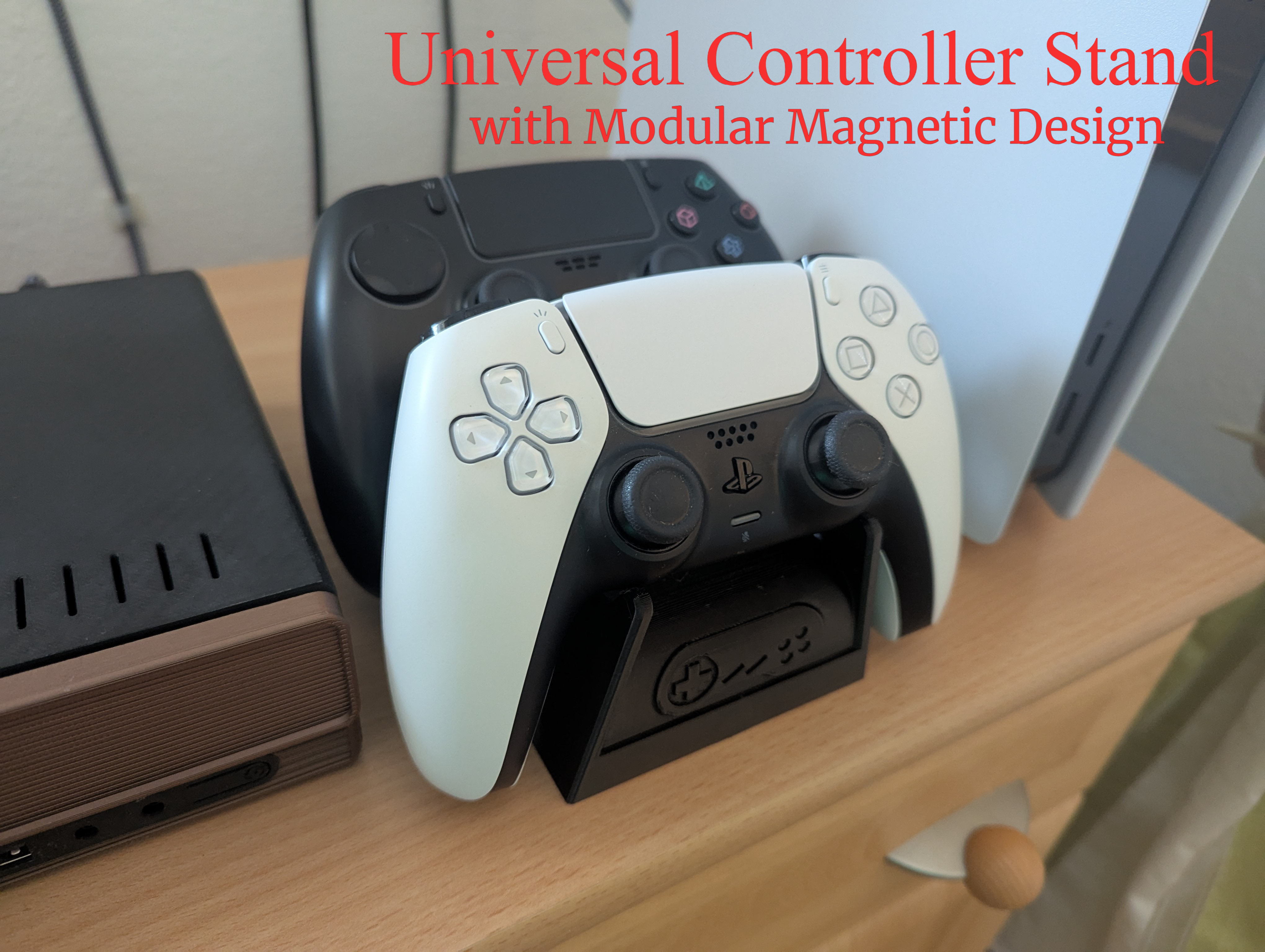 Universal Controller Stand with Modular Magnetic Design