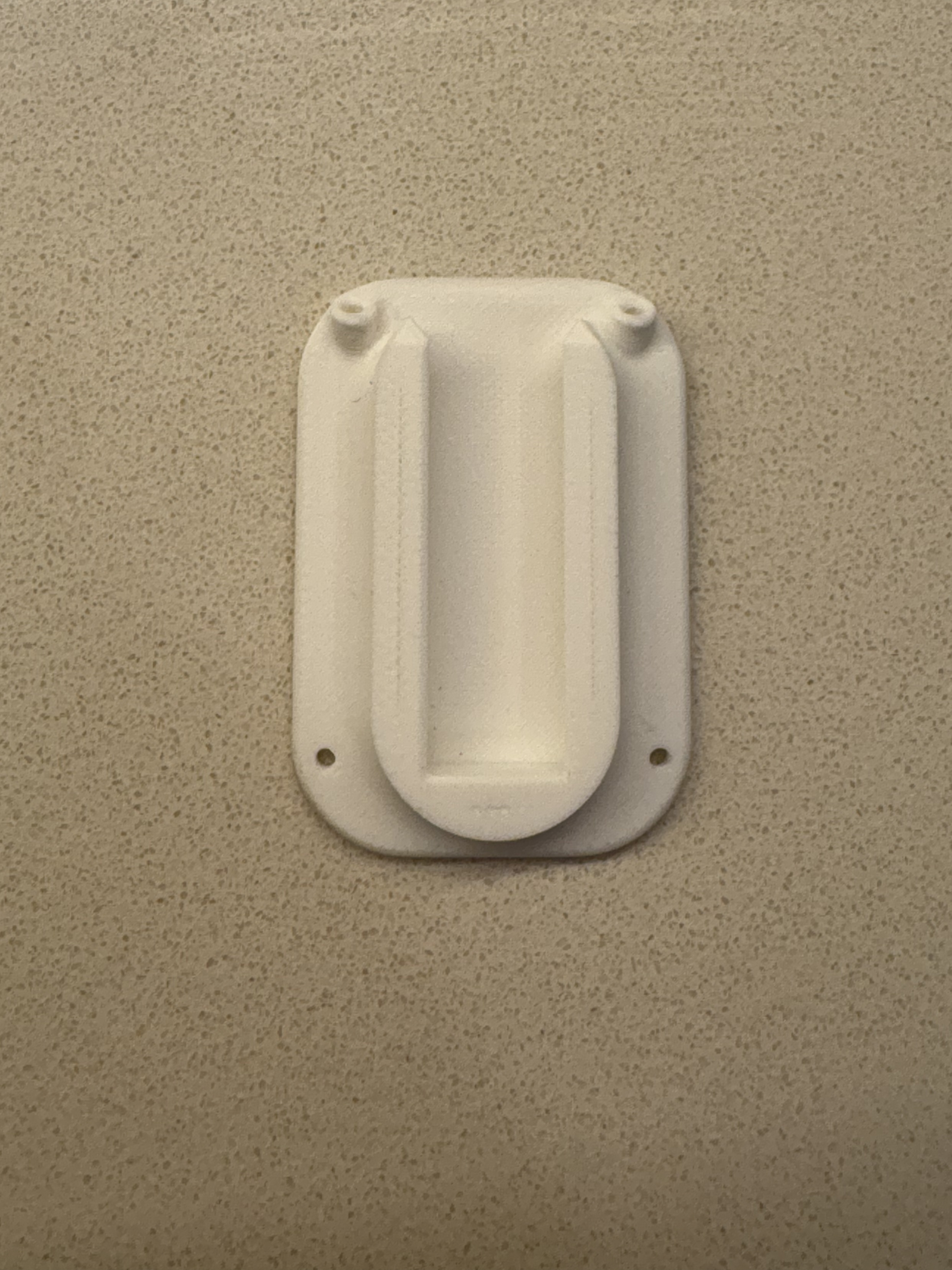 Nail-in modular dovetail wall mount