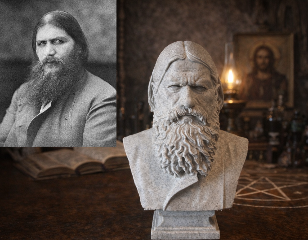 Grigori Efimovitch Raspoutine — Bust