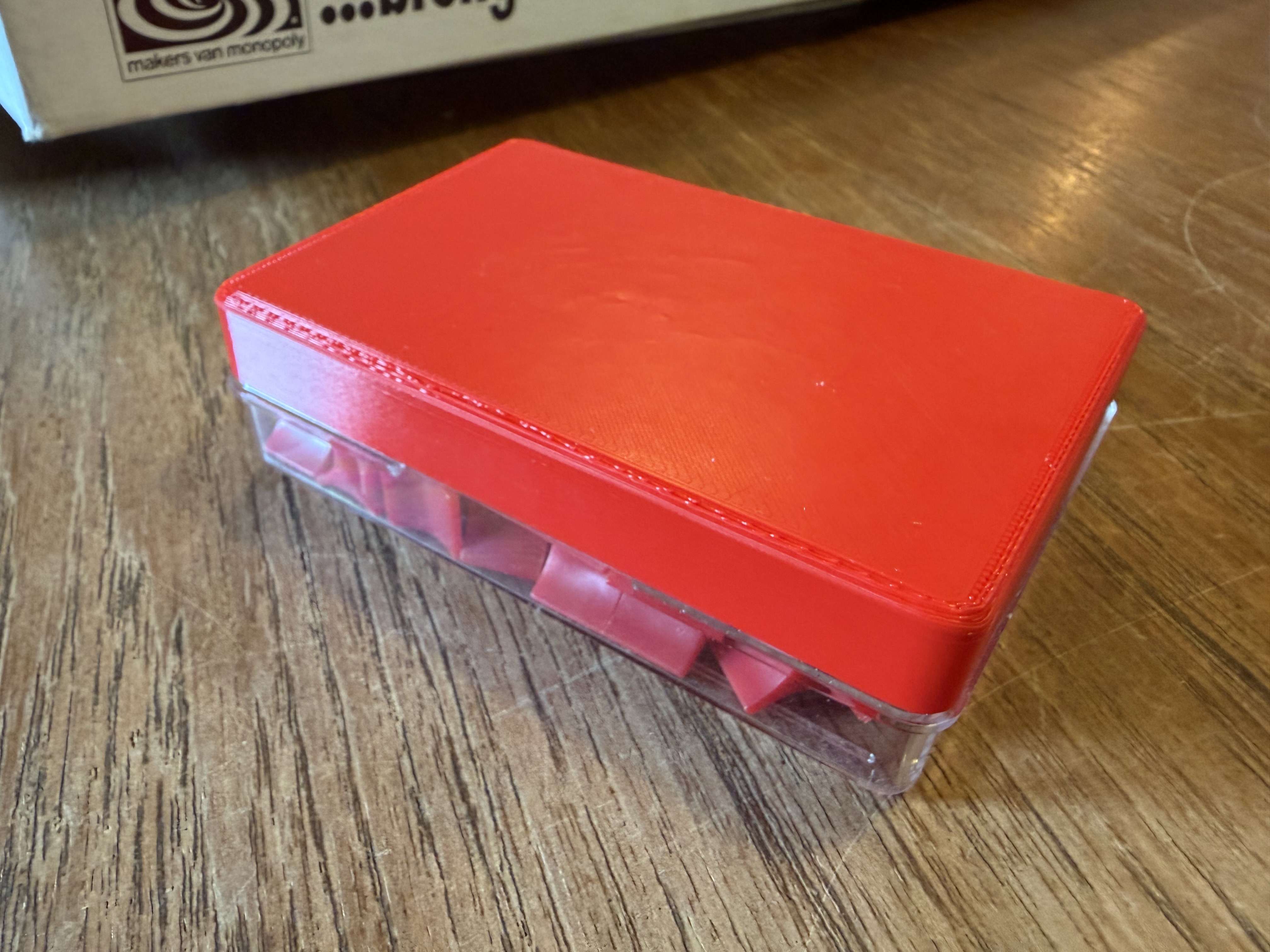 Risk pieces box lid replacement