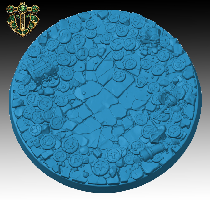 Treasure Miniature Base