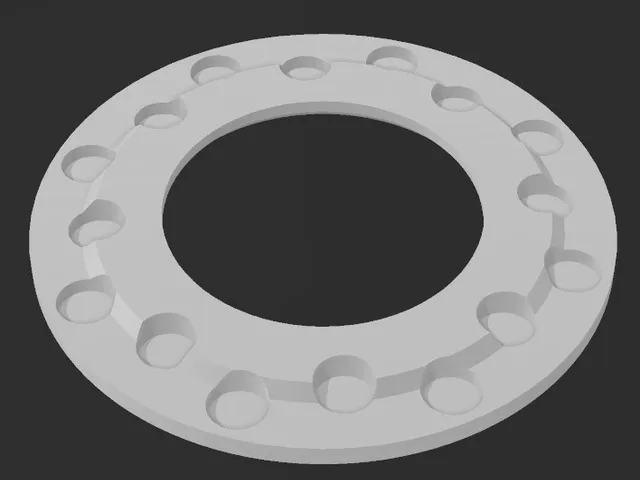 Adapterring für große Spulenlöcher
