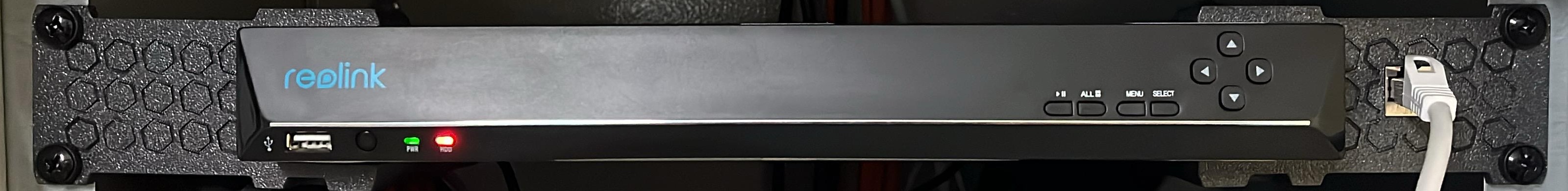 Reolink NVR Rack Mount Slide in with KeyStone Jack