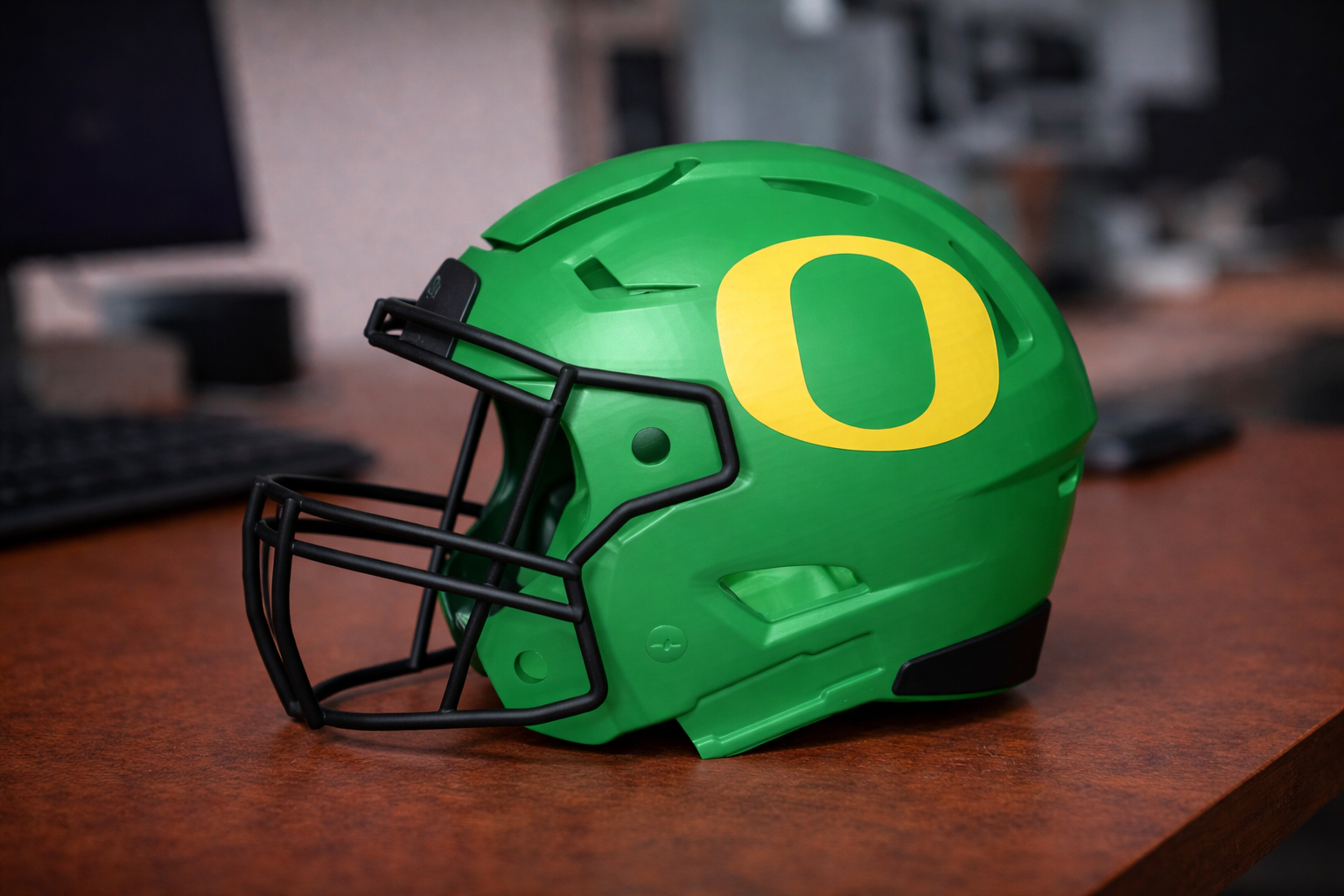 Oregon Ducks Football Helmet