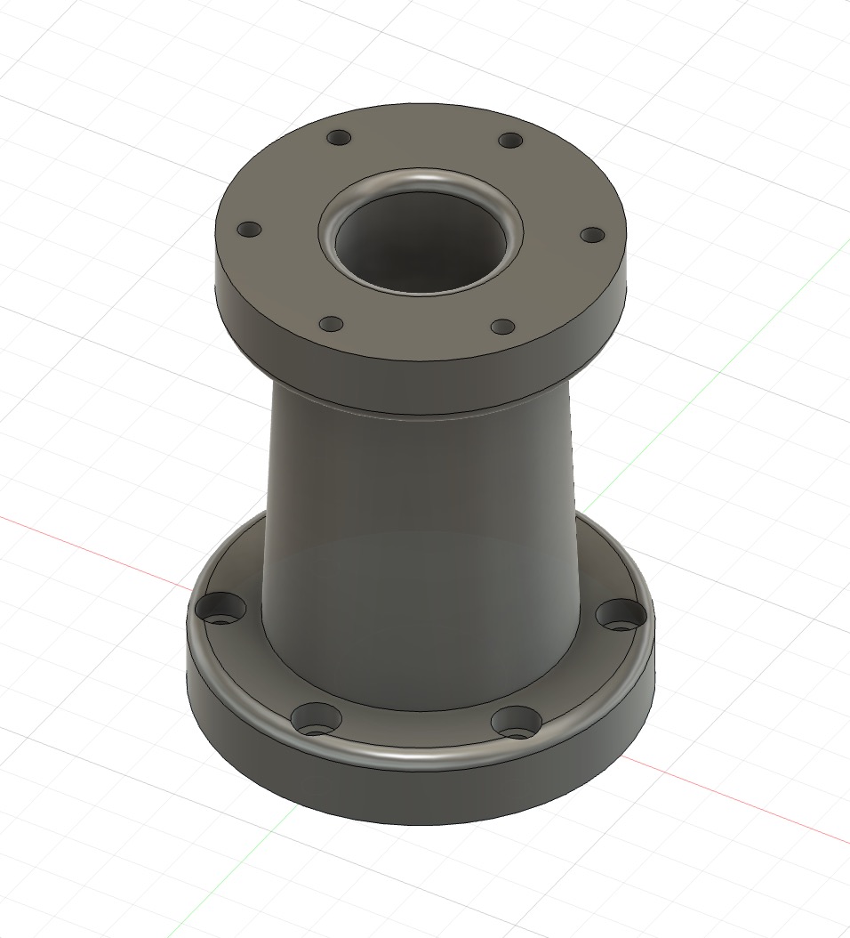 Simracing 70mm to 60mm pdc spacer