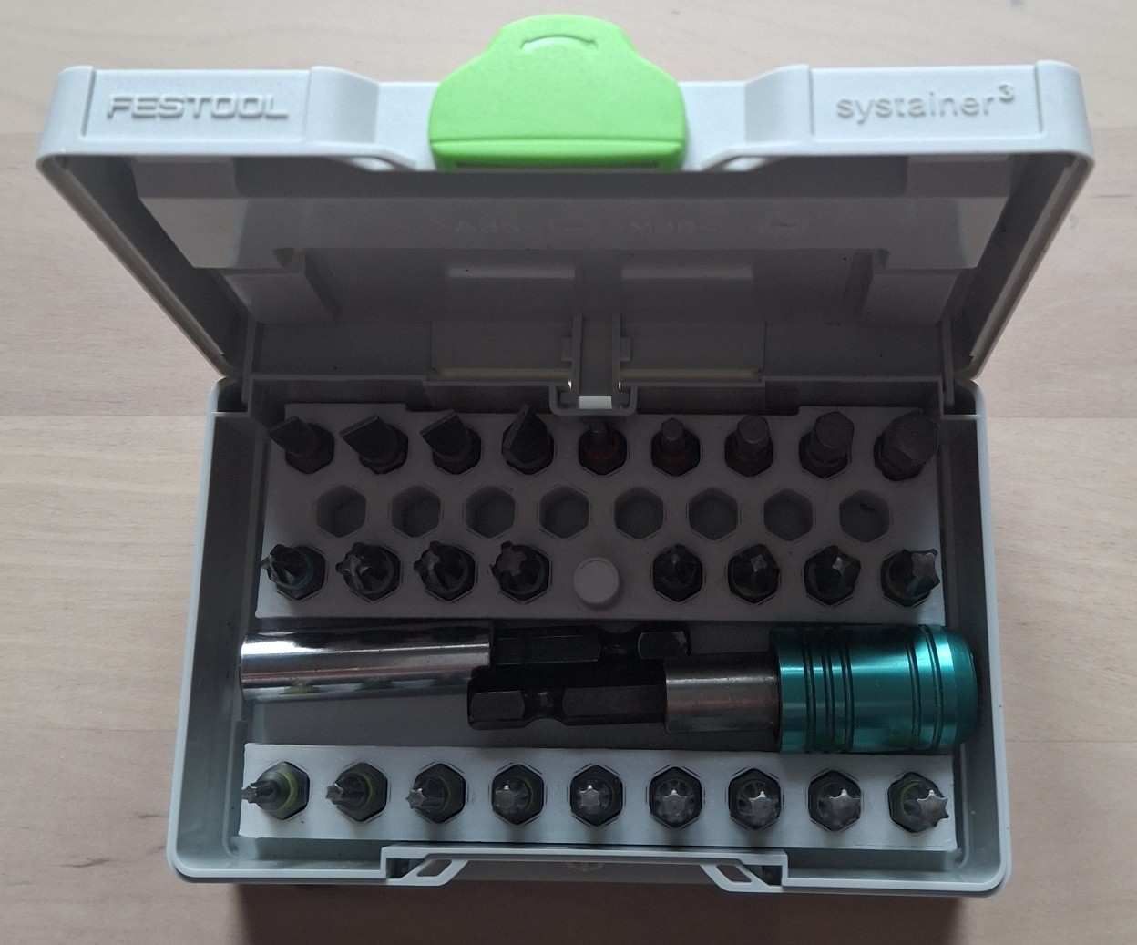 Bit-Inlay für den Mini Systainer (SYS3 XXS 33) von Festool