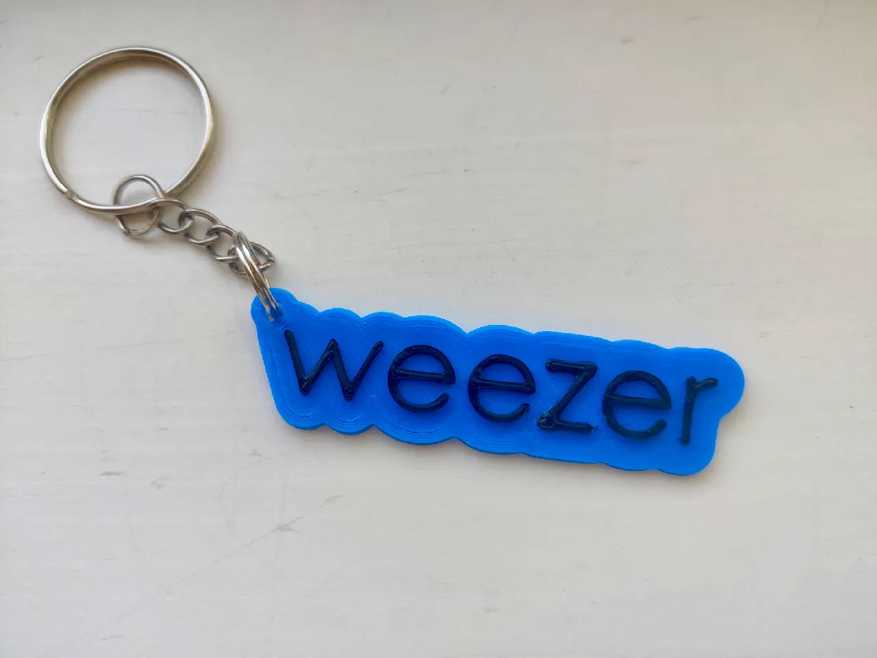 Weezer keychain by 3DGUP | Download free STL model | Printables.com