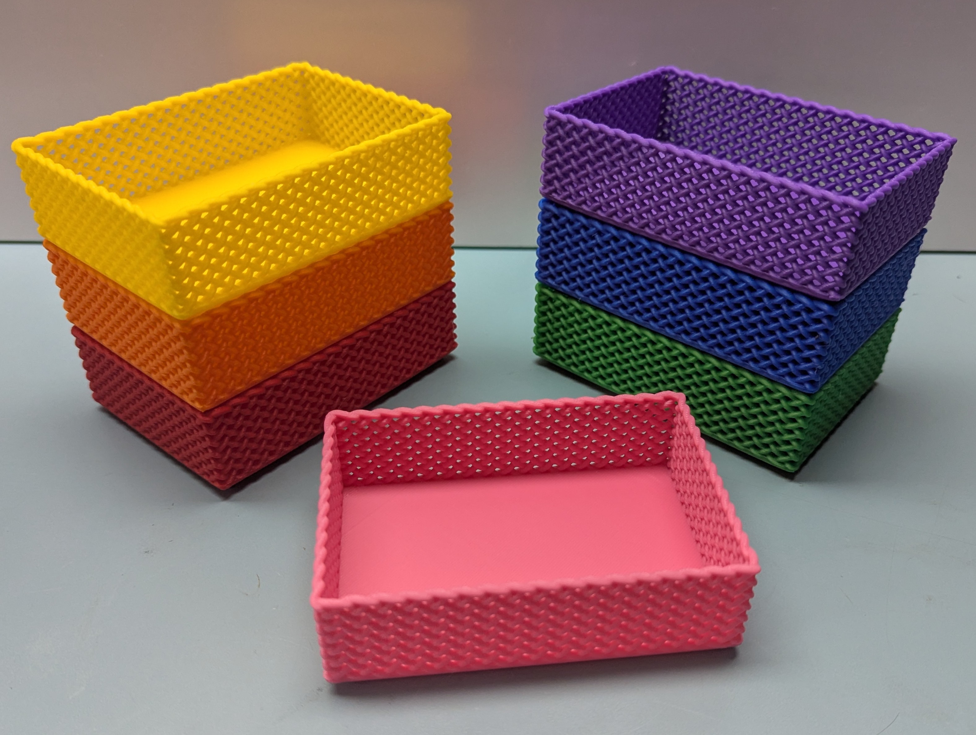 Miniatura 7 do modelo 3D Stackable Baskets