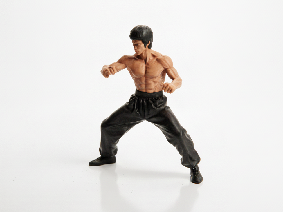Bruce Lee Figurine Movies & TV Collectible 3D Printable