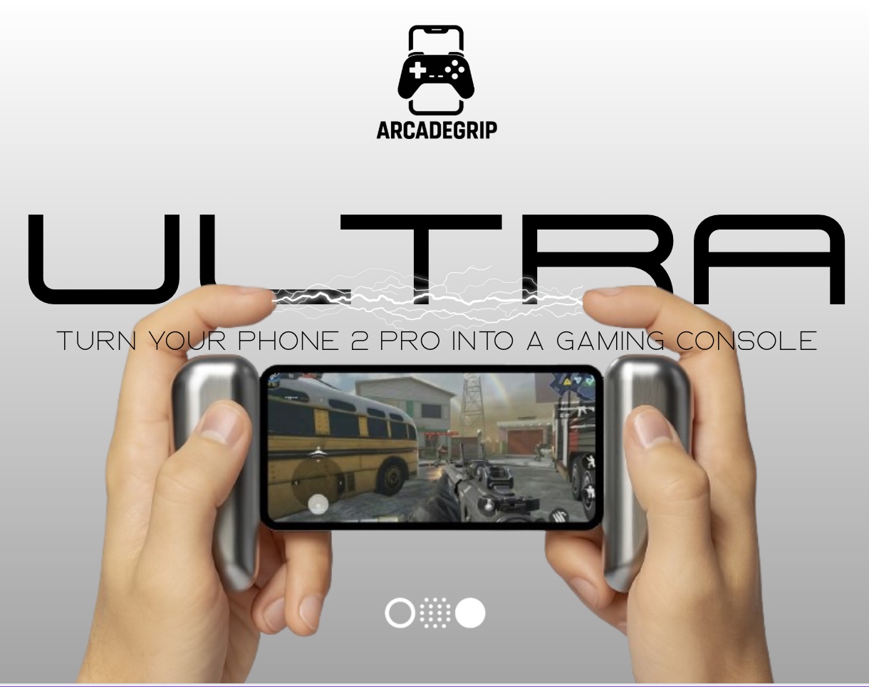 ArcadeGrip ULTRA for CMF phone 2 pro 3D model thumbnail