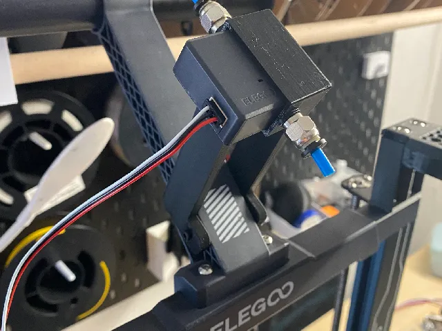 Neptune 3 Pro extended filament sensor mount