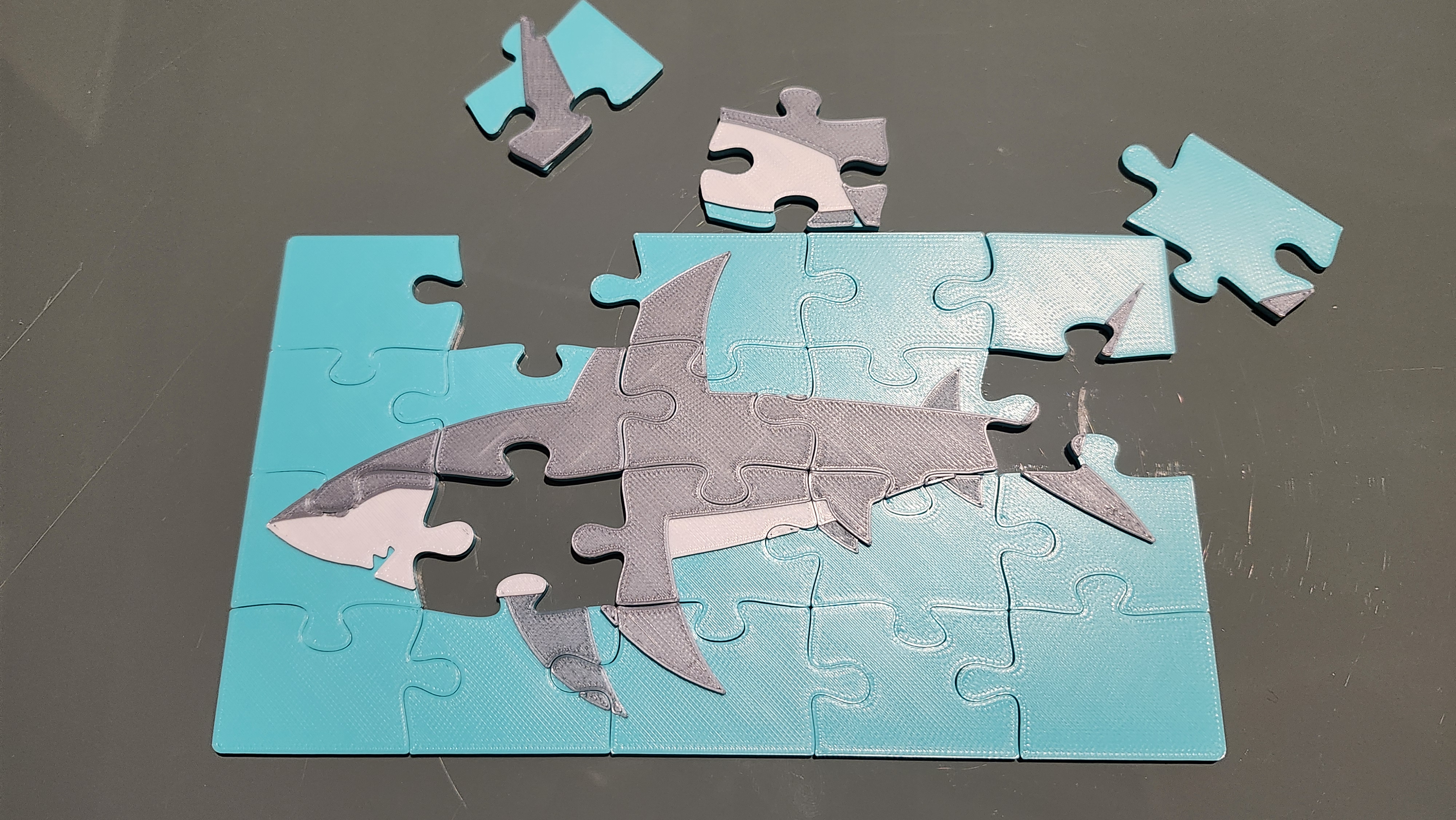 24 Piece Great White Shark Puzzle