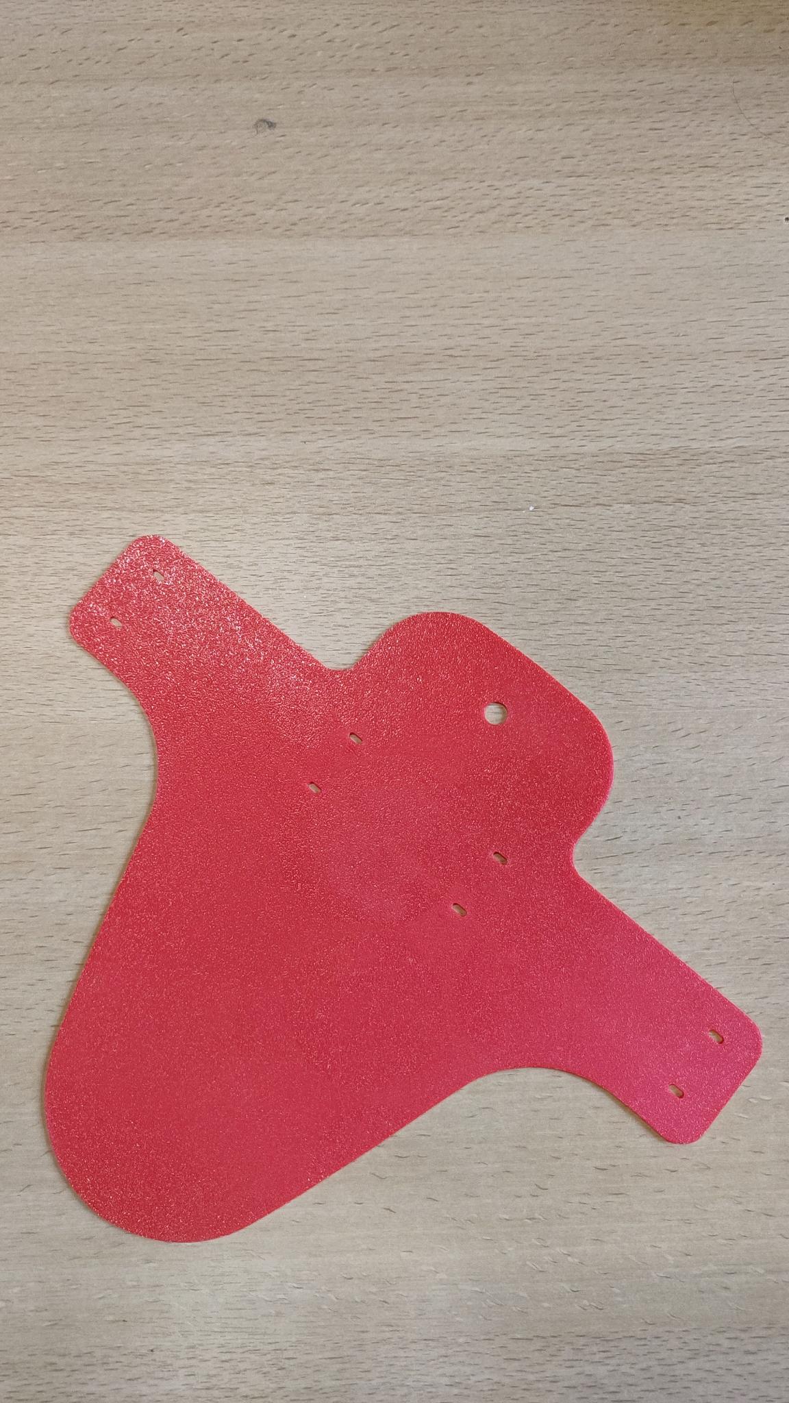Garde boue arrière pour VTT / Rear mudguard for MTB