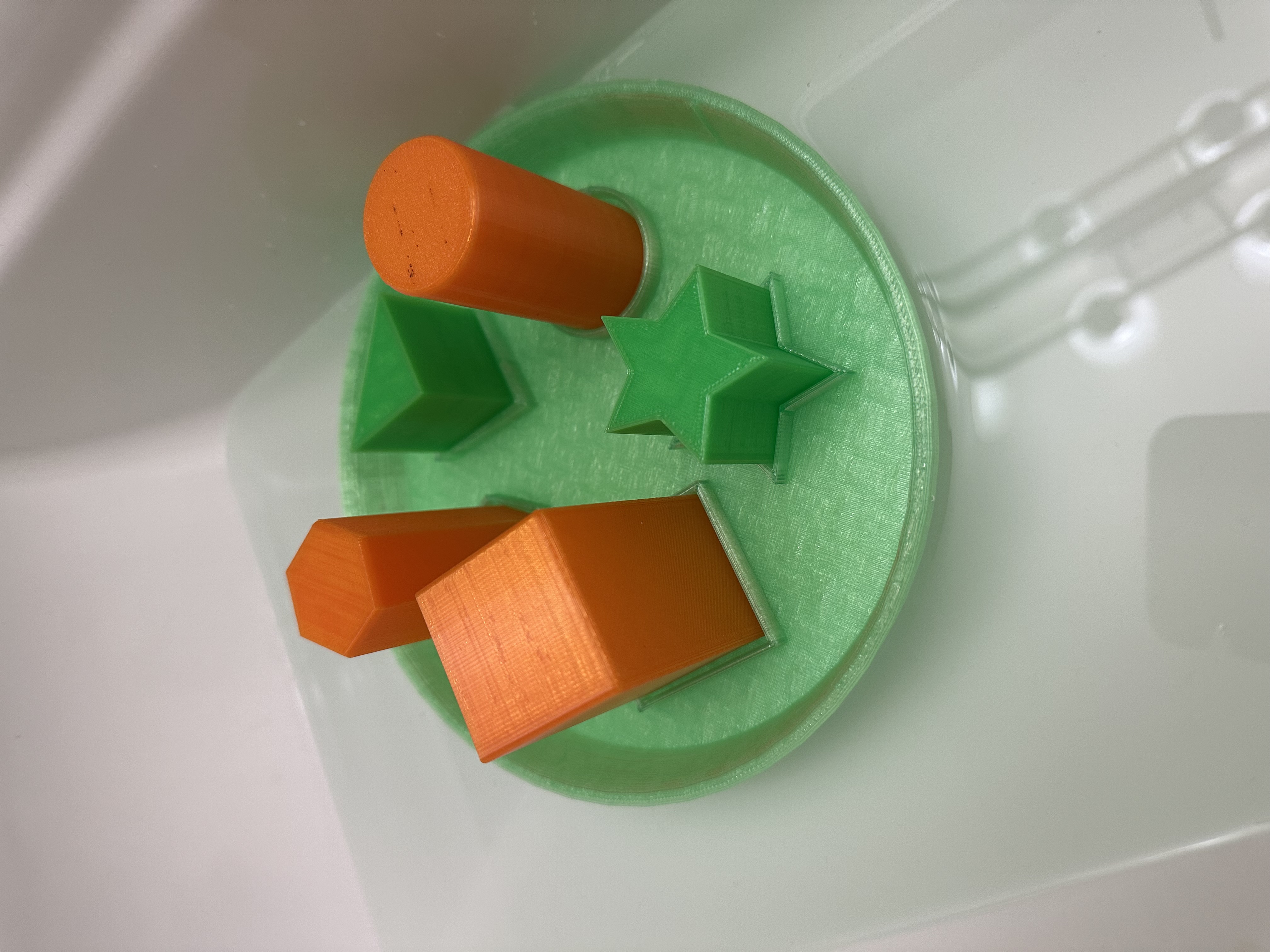 Floating Bath Puzzle
