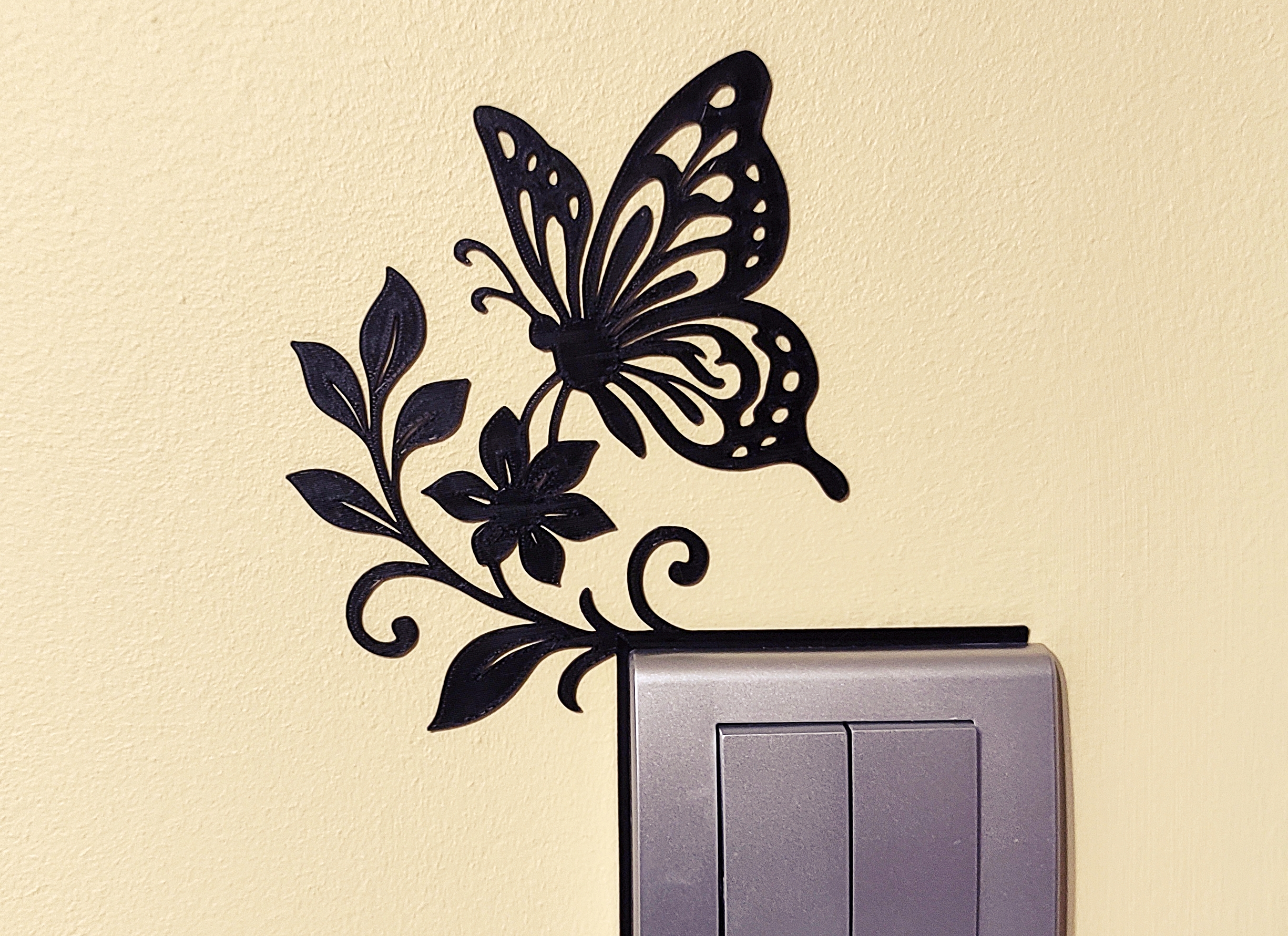 Decorative Butterfly for Light Switch v.3