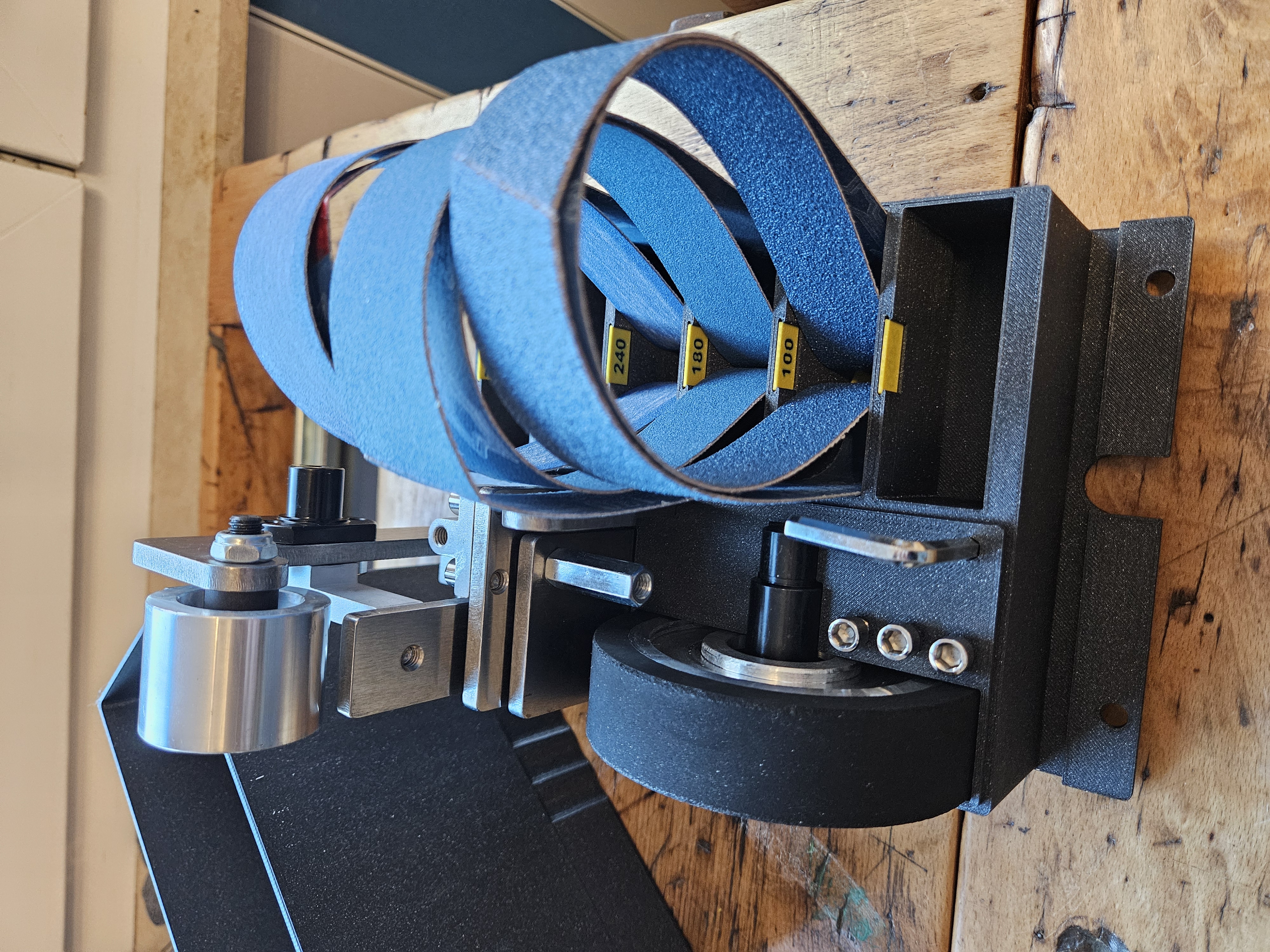 Accessories holder for Vevor belt grinder