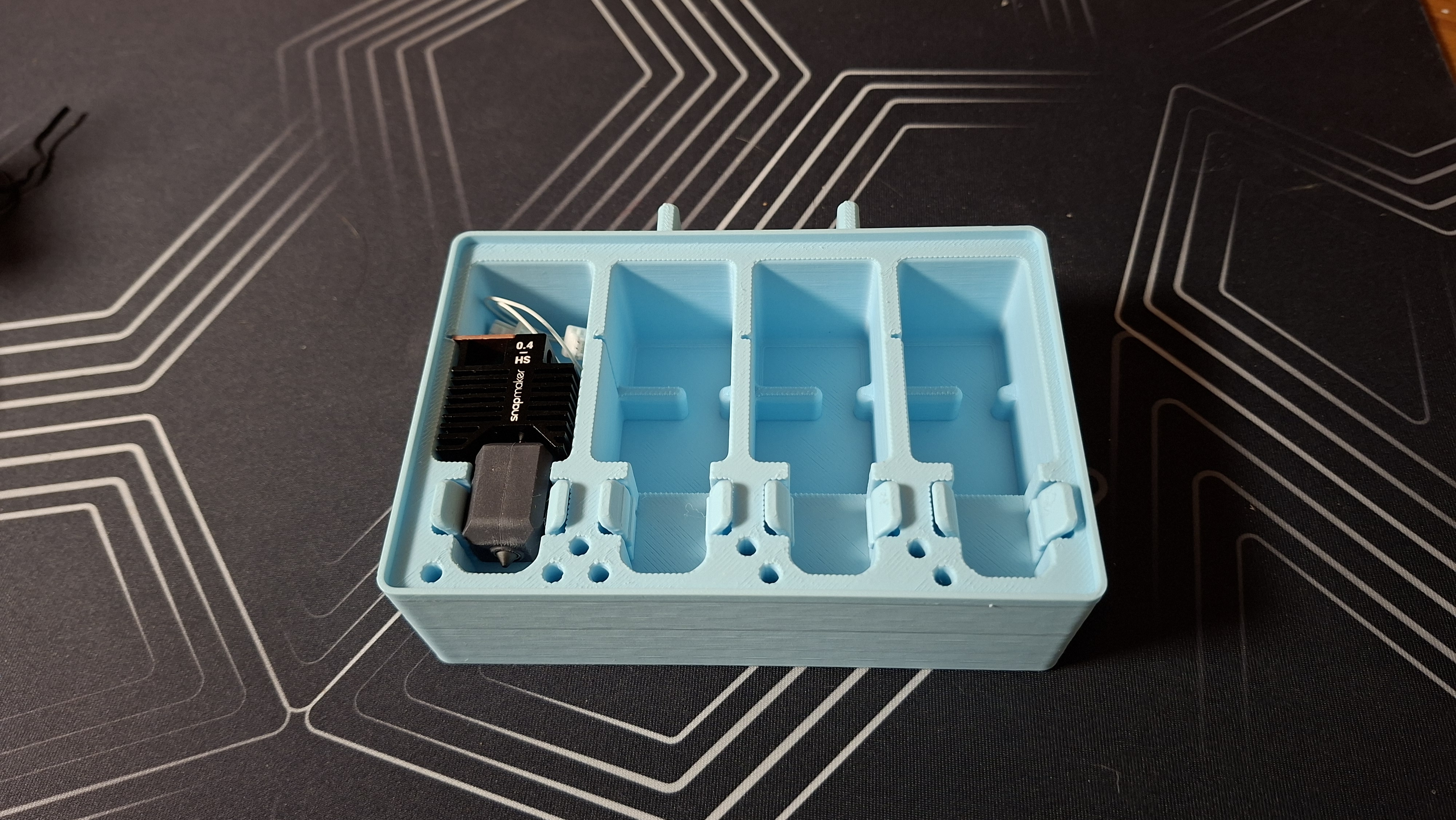 Skadis 4x Hotend holder for Snapmaker U1