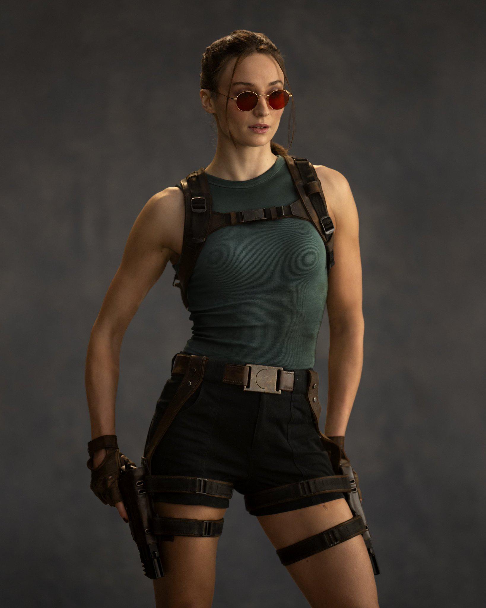 Sophie Turner as Lara Croft - Tomb Raider (Prime Video Series)