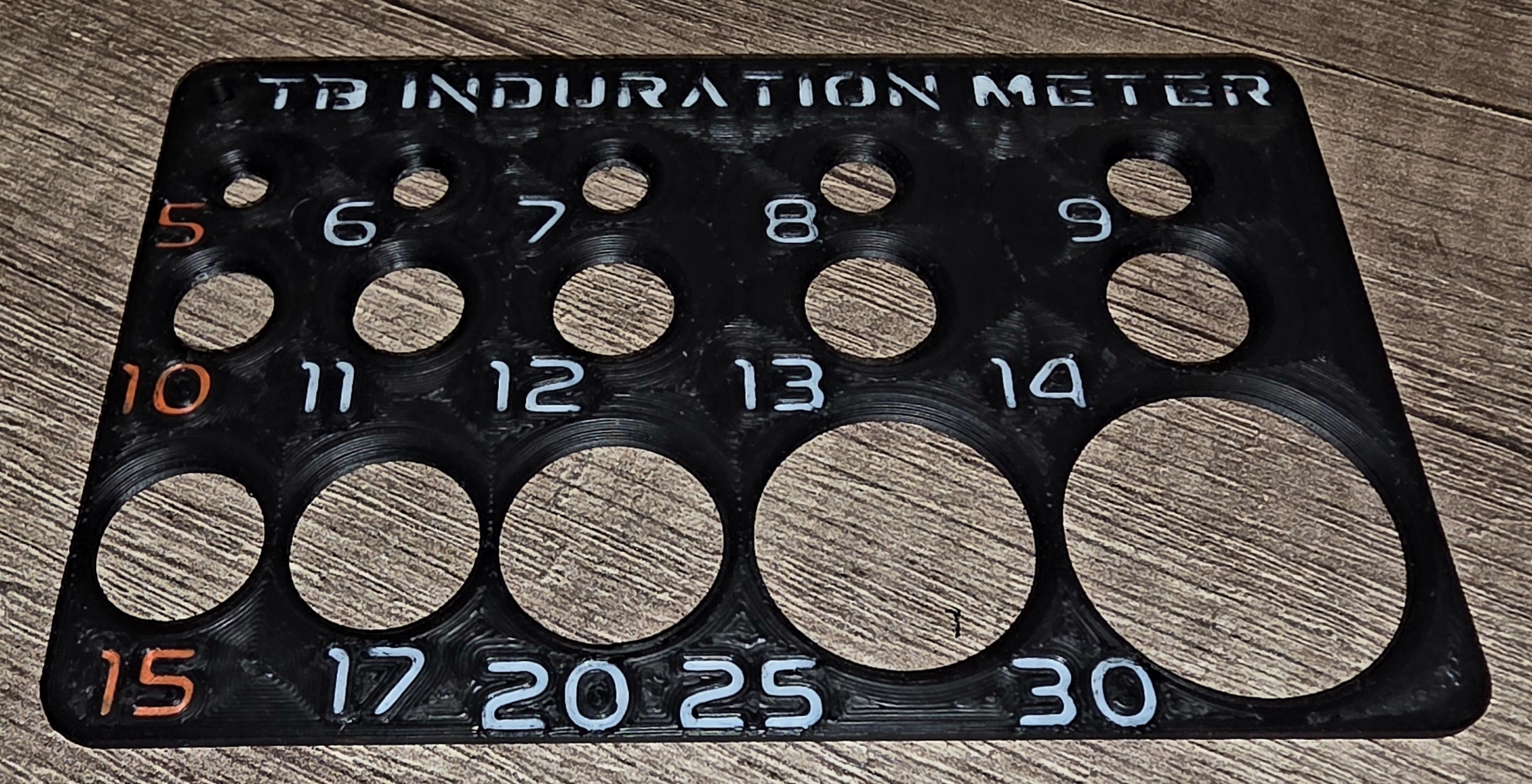TB Induration Meter — 3D Printable TST/PPD Reading Tool 3D model