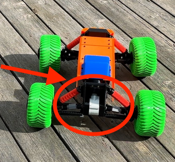 RC Car Differential with Bearings