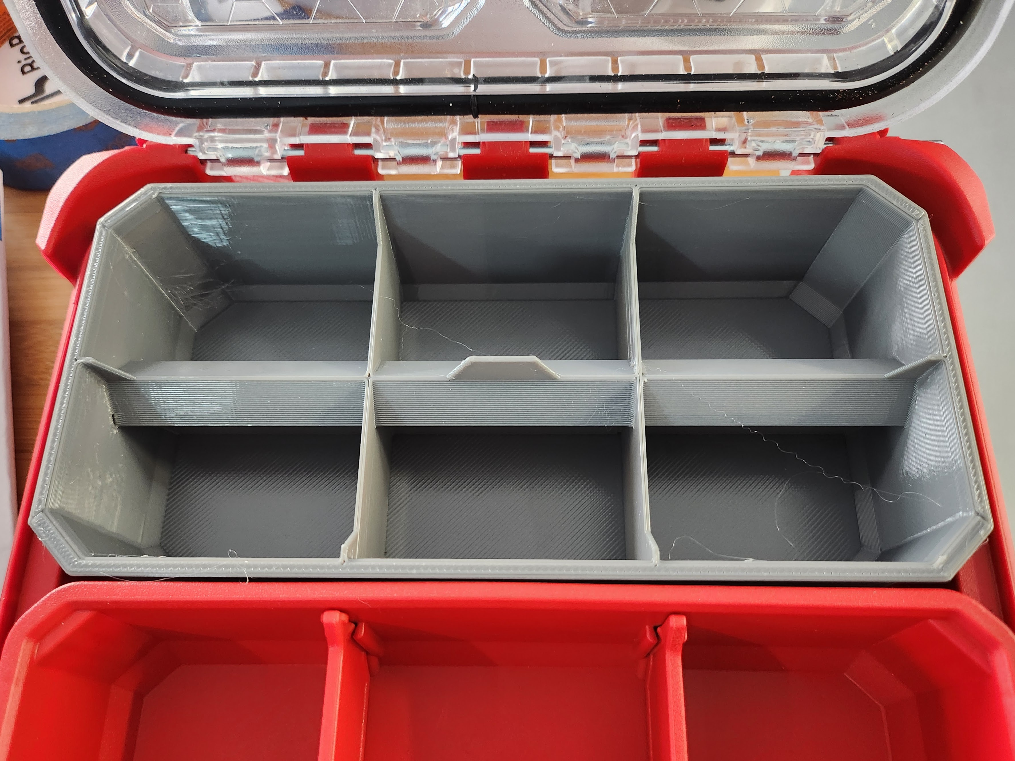 Packout organizer 3x2 ice cube trays
