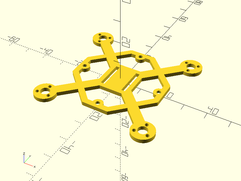 Parametric Toothpick Drone — miniatura 3