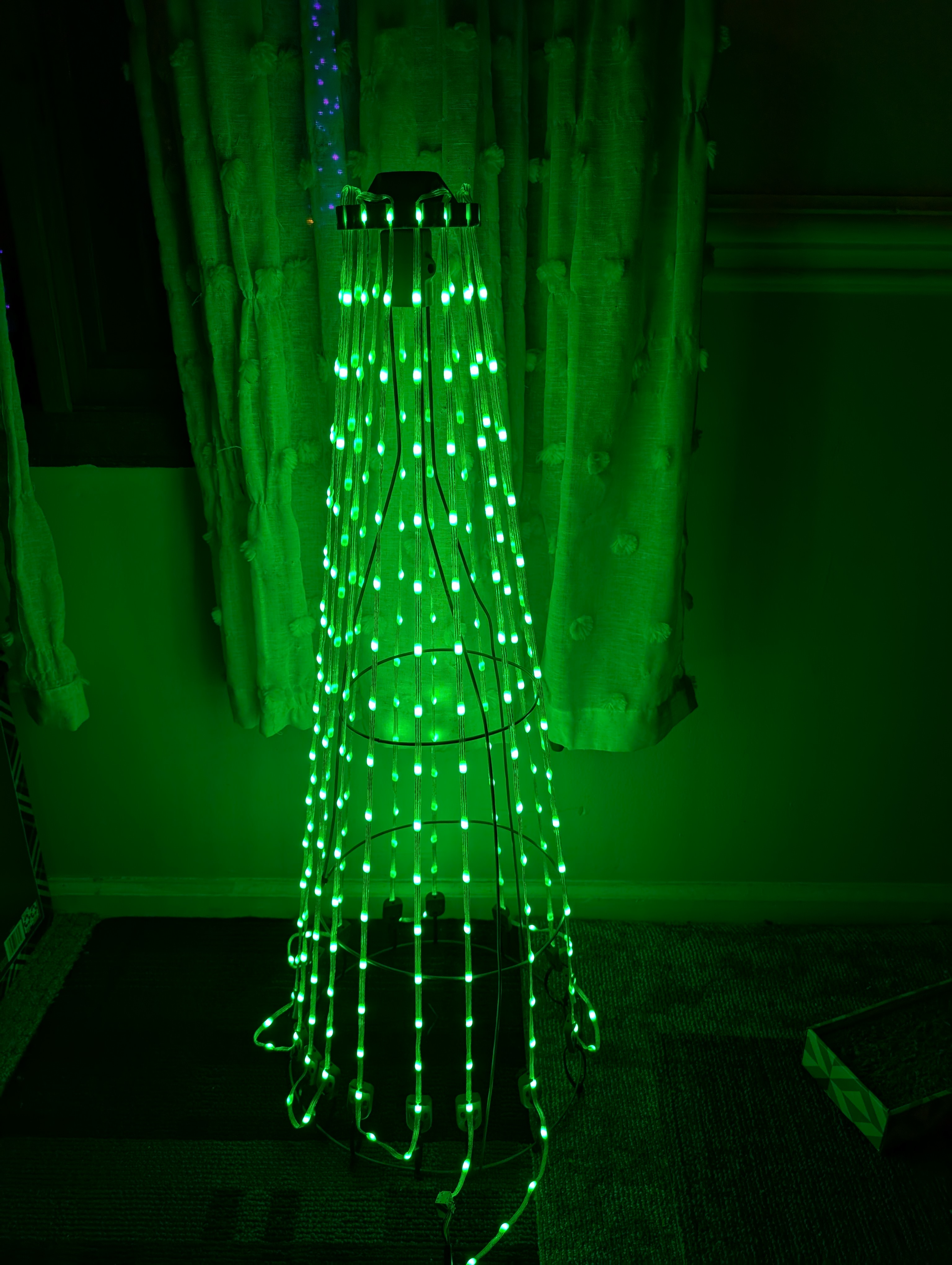 Tomato Cage Seed Pixel Tree Topper Adapter (for SFL ¾" PVC Topper)