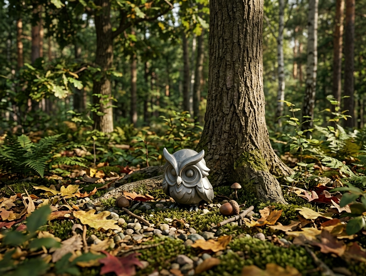 Owl – Wise Little Chibi Bird 3D model by Wild190