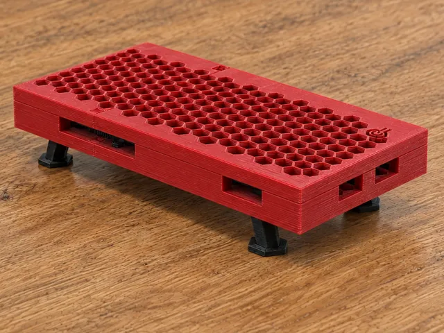 Honeycomb Framework Laptop 12 Mainboard Case with Legs