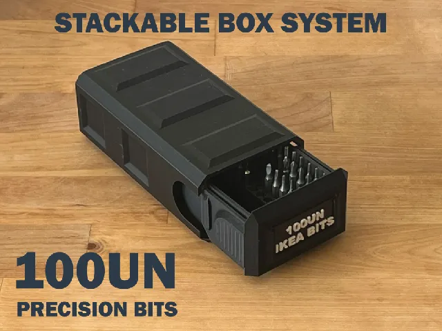 Stackable Box Single - Precision Screwdriver Bits