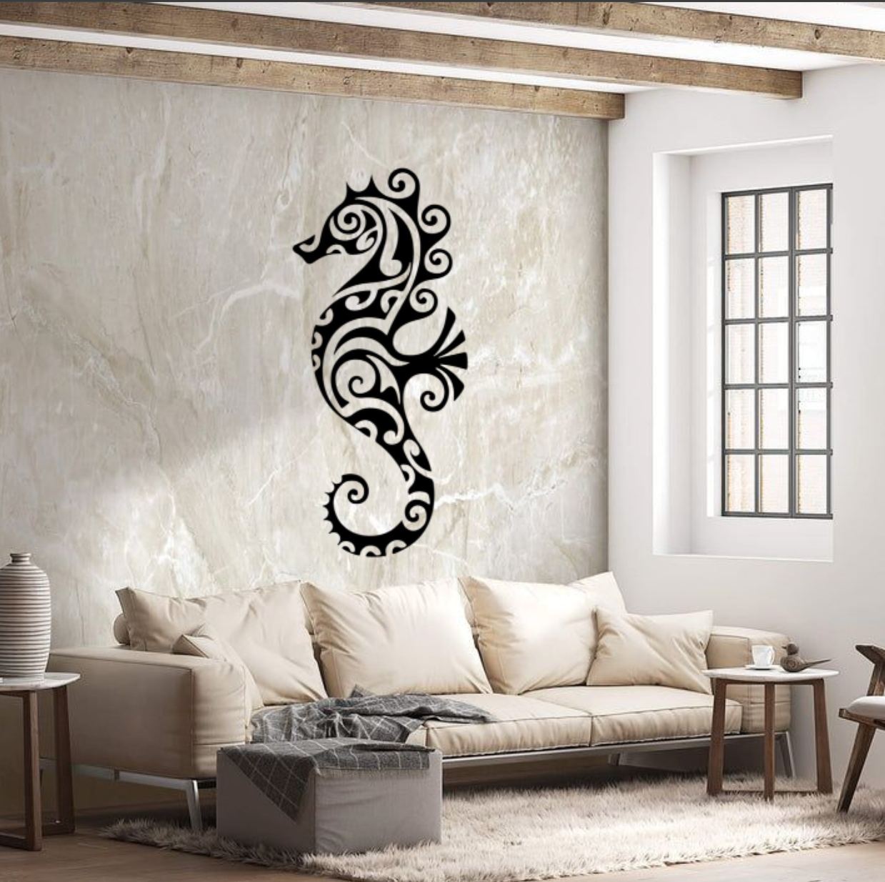 WallArt Seahorse Seepferdchen 001