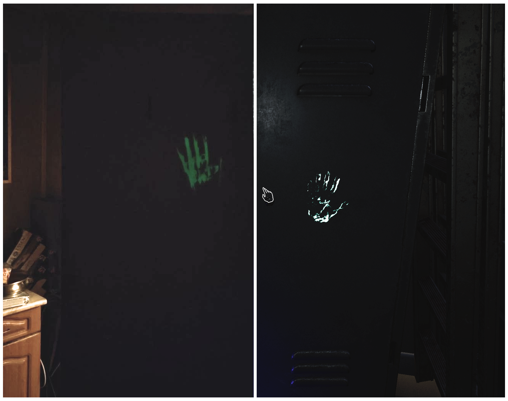 Phasmophobia UV Fingerprints