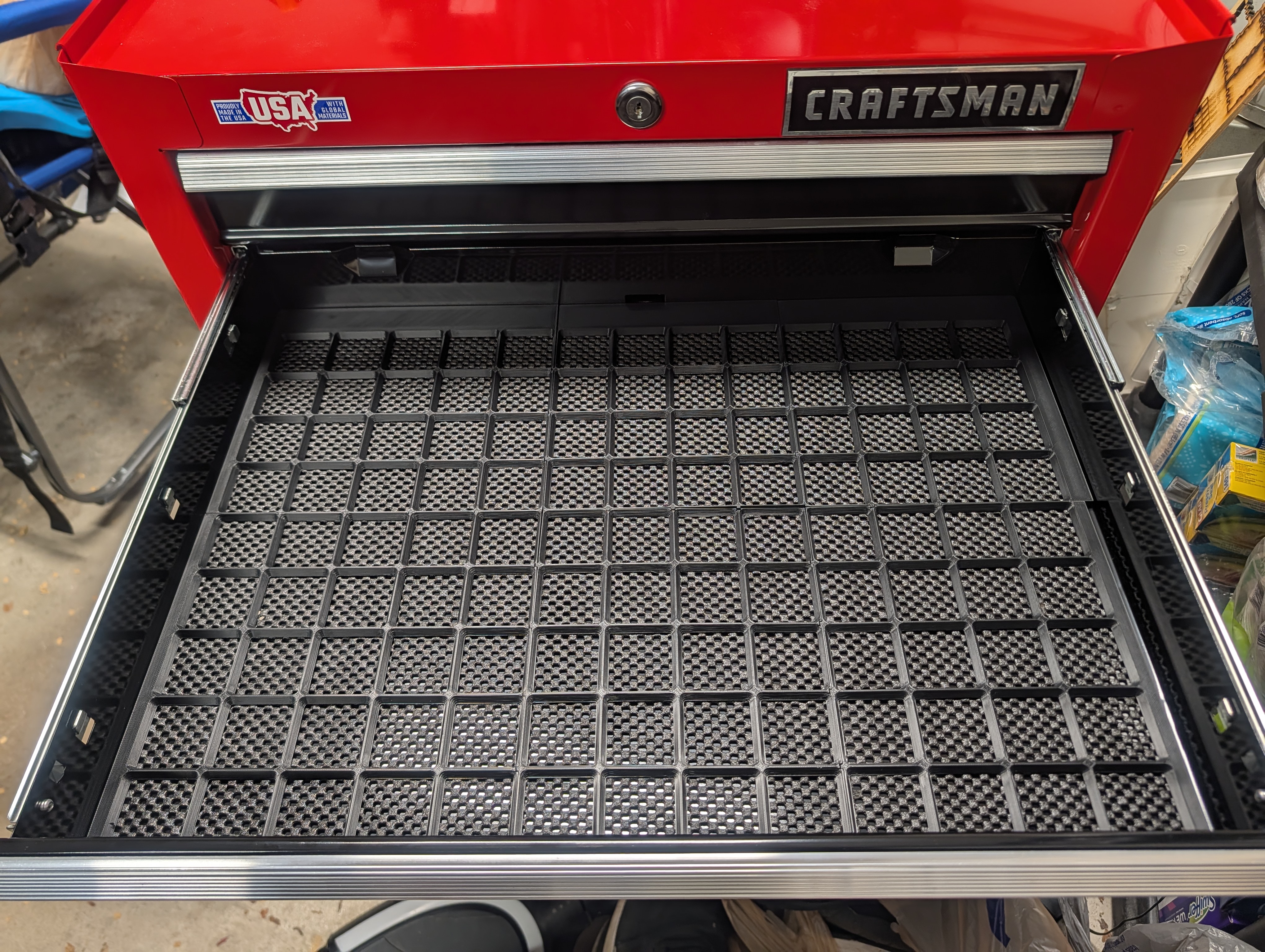 Gridfinity Plate for Craftsman 2000 series 26in. 5 Drawer