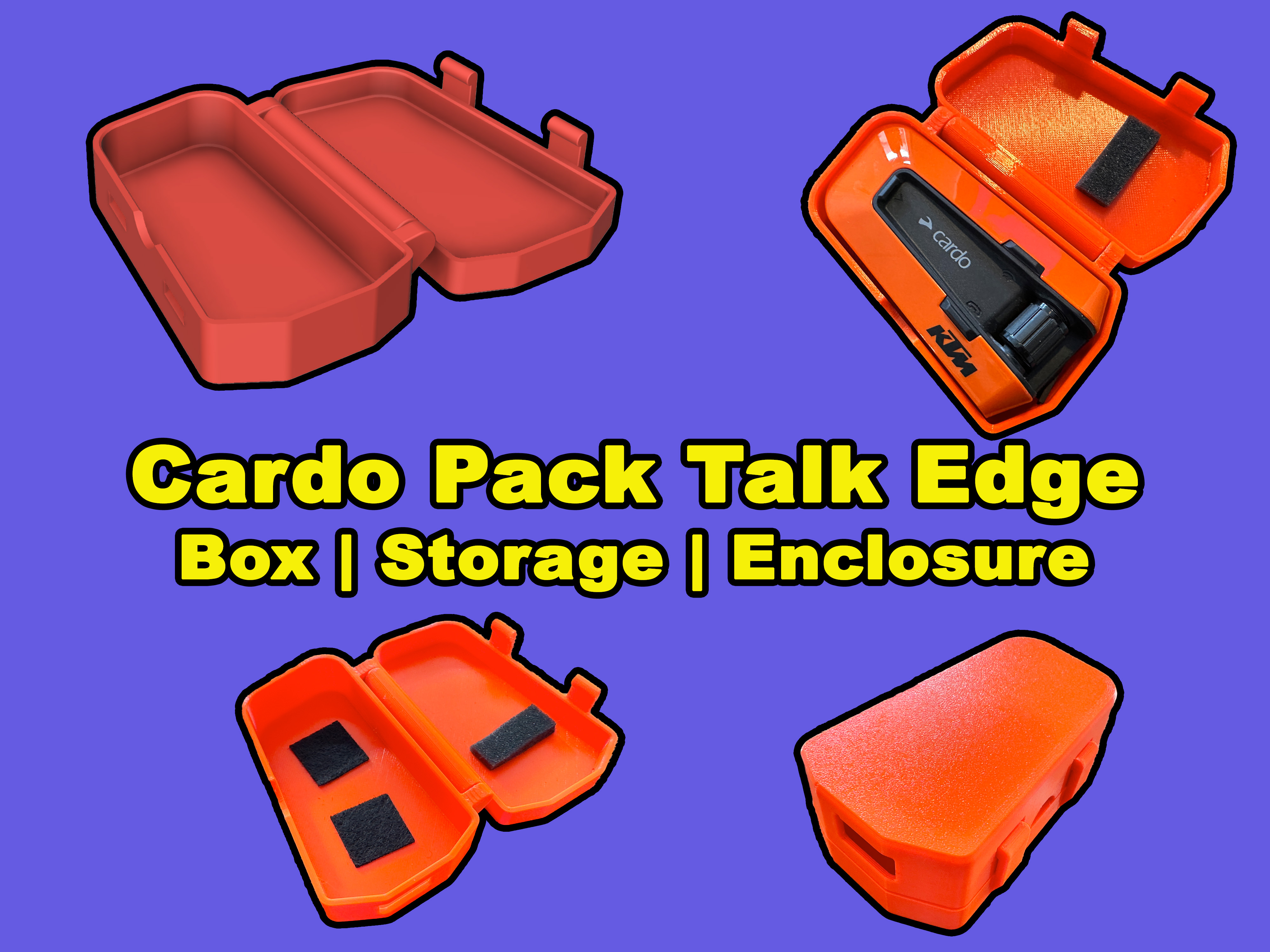 Box for CARDO PACK TALK EDGE