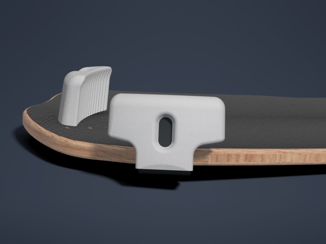 Longboard Toe Stop