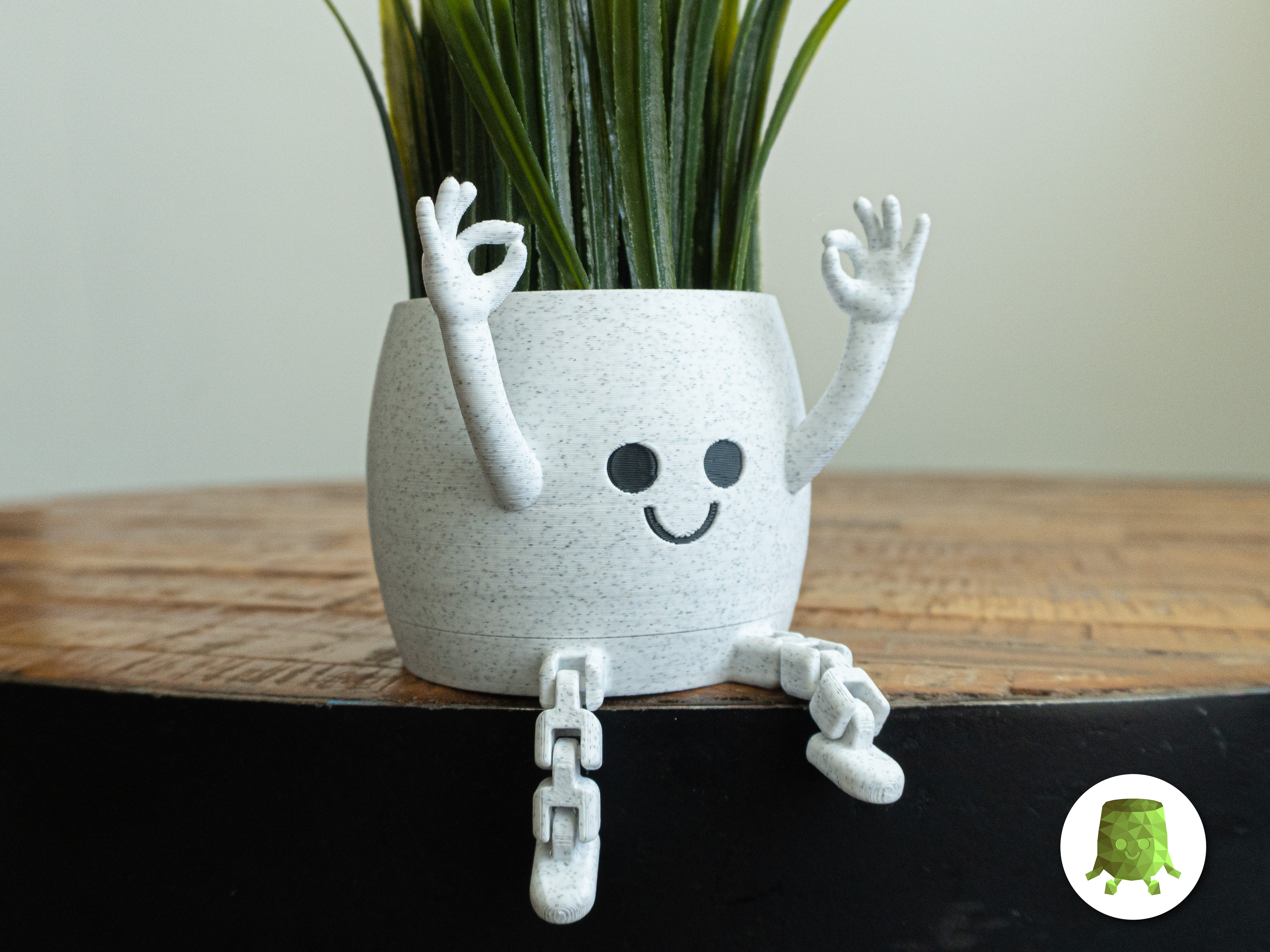 Happy Flex Sitting Pot OK Hands