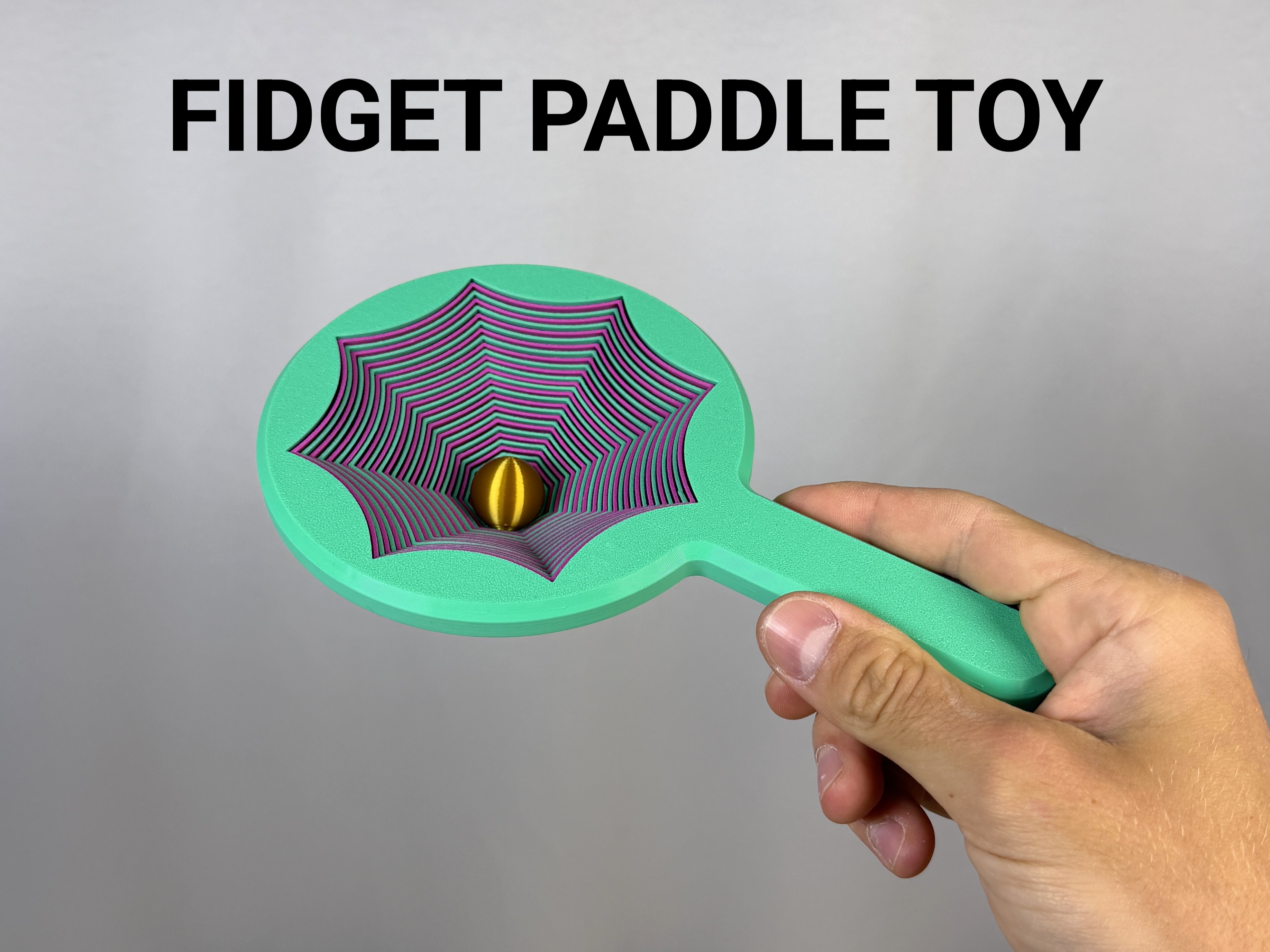 Star Fidget Paddle Toy