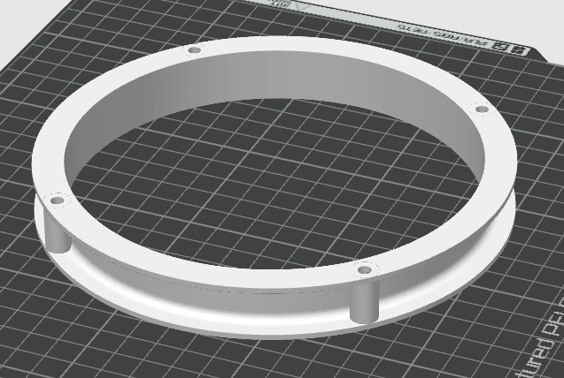 165mm Speaker spacer