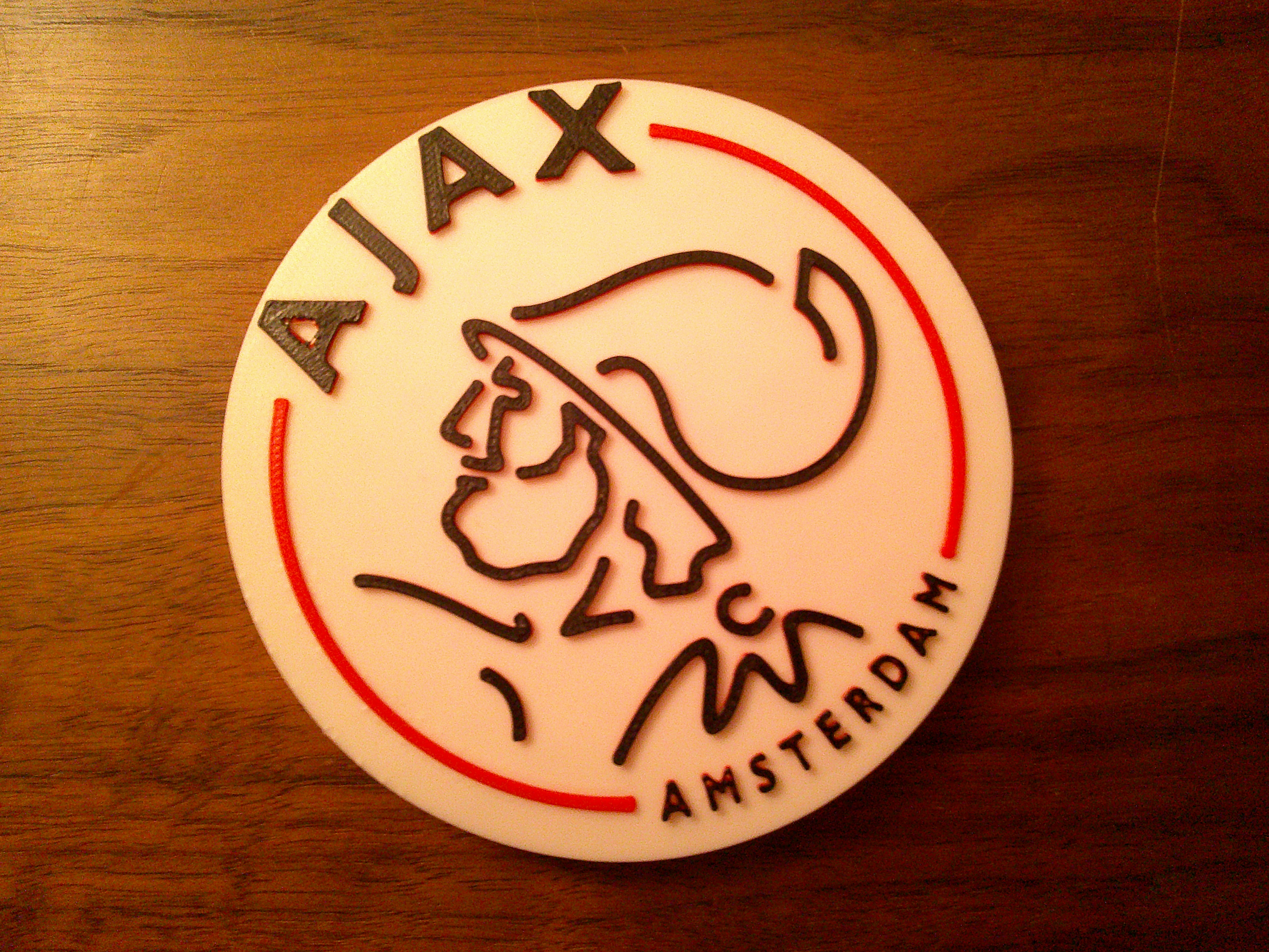 Ajax Logo Coaster or Plaque