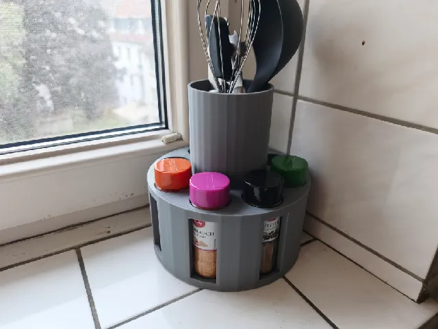 Küchenorganizer – Gewürz- & Utensilienhalter