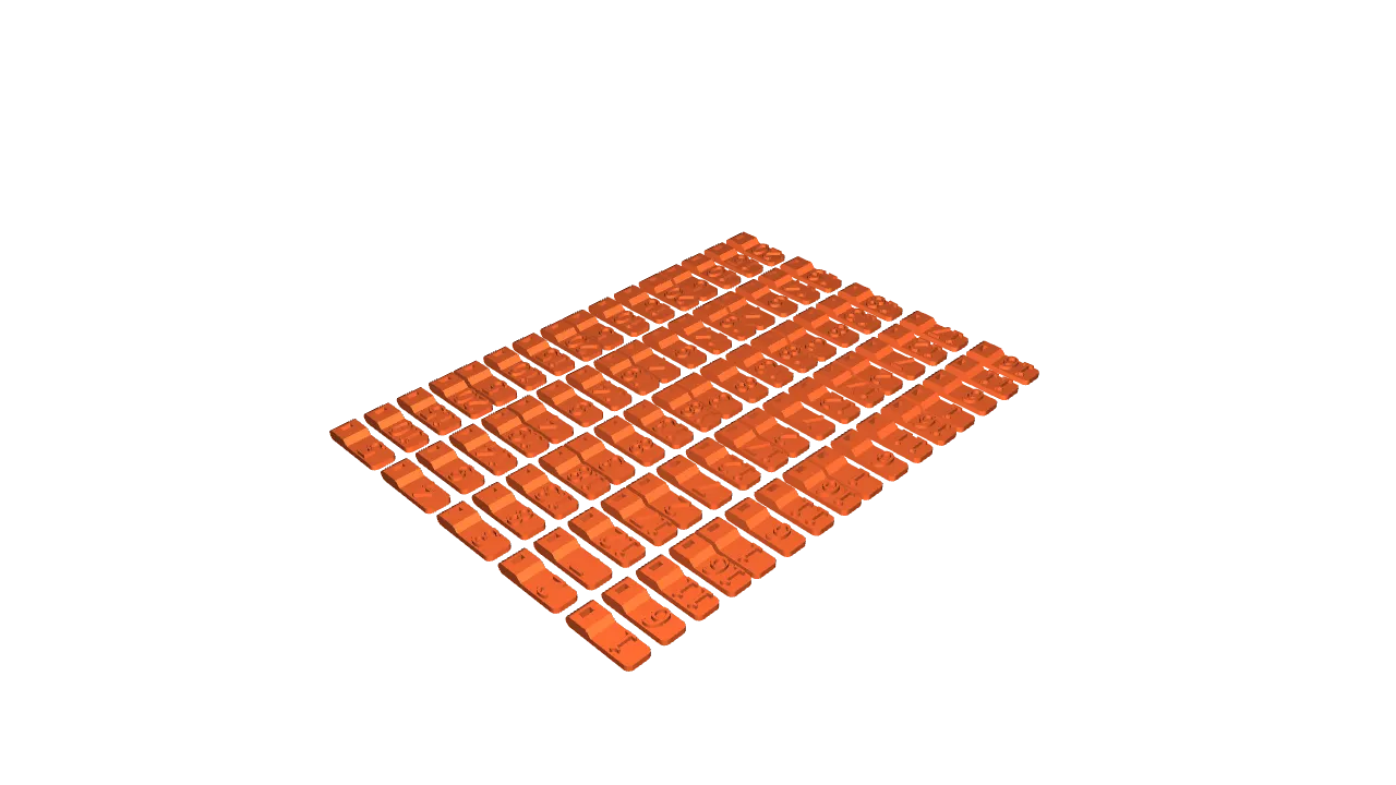 tieさま＊確認ページです Numbered Zip Tie Tags by Steve Van Dokkumburg | Download free STL
