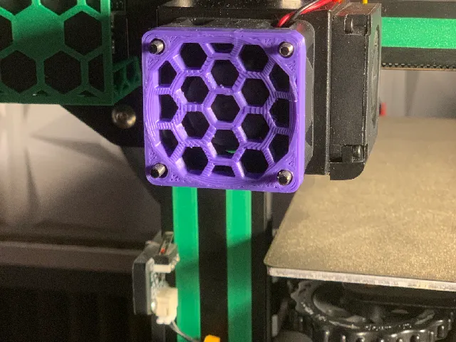 40mm hexagonal fan cover