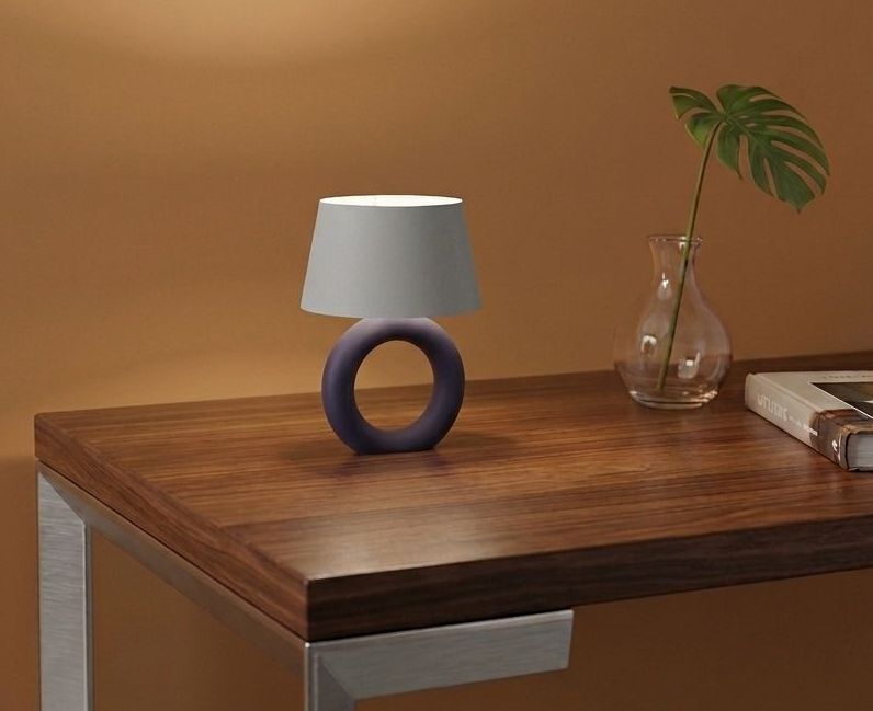 Donut lamp
